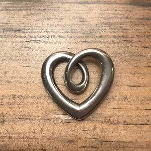 James Avery Heart Pendant